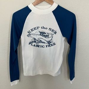 Urban Outfitters | Save the Whales Raglan Tee
